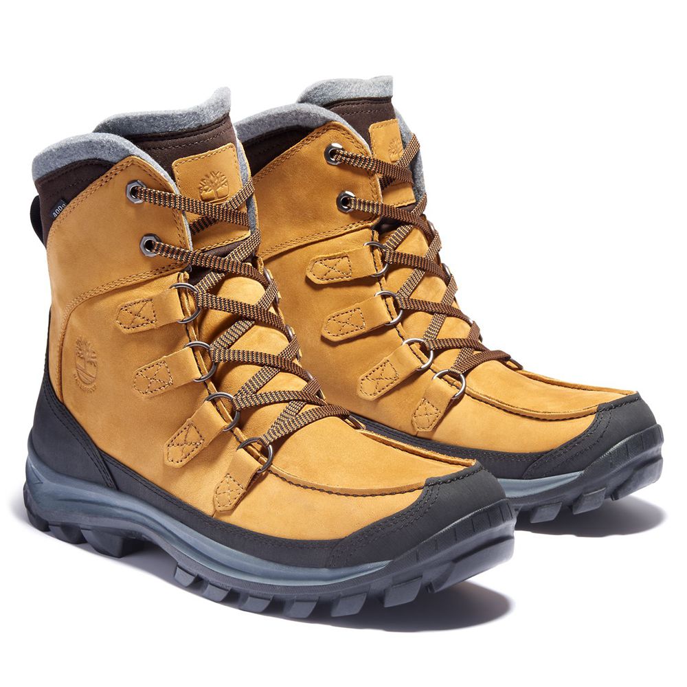 Ghete Iarna Timberland Barbati Maro/Negrii - Chillberg Insulated - Romania - QKSGNH015